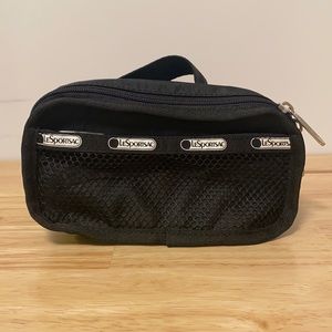 LeSportsac Black Cosmetic Pouch